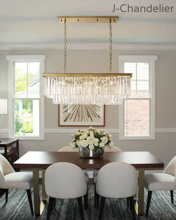 1920s Odaon Art Deco Rectangular Chandelier 40"