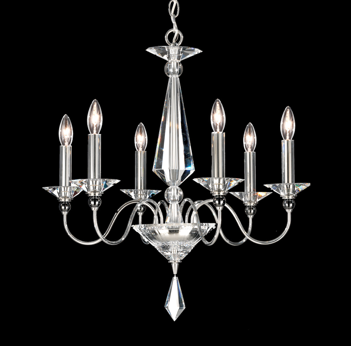 Jamine Crystal Chandelier 22"