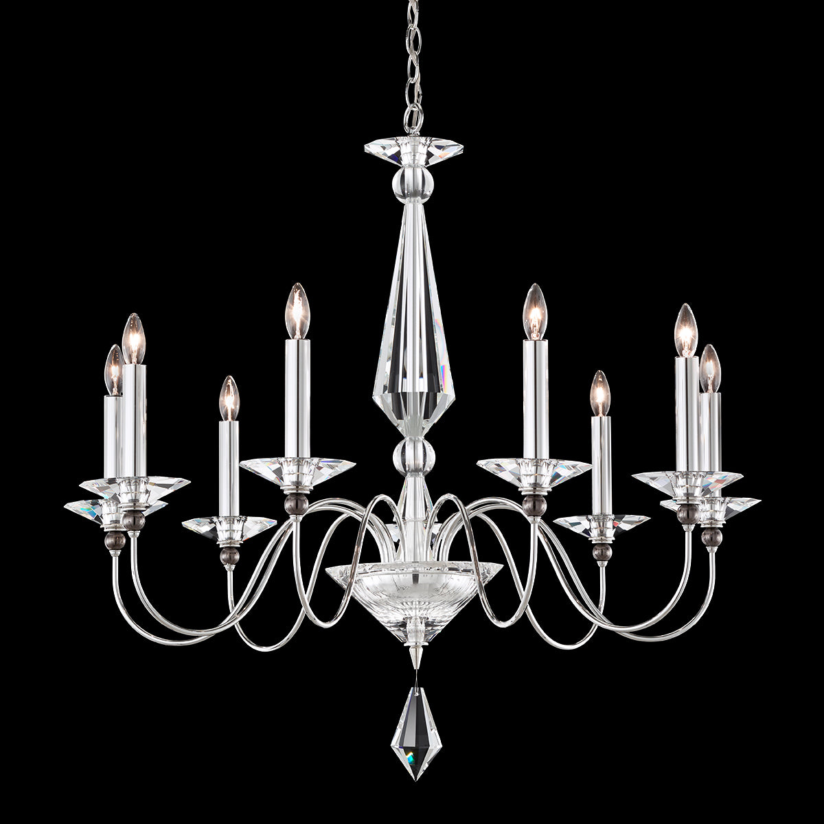Jamine Crystal Chandelier 33"