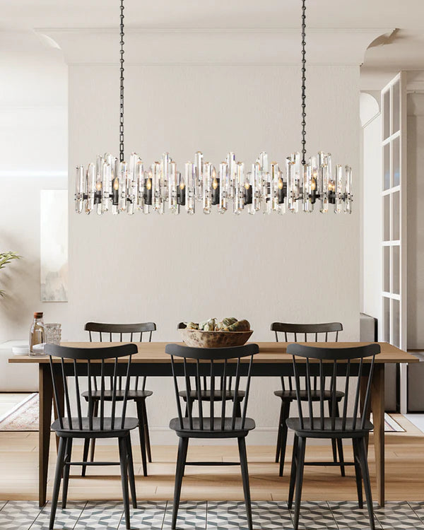 Bonington Rectangular chandelier  54” 72"