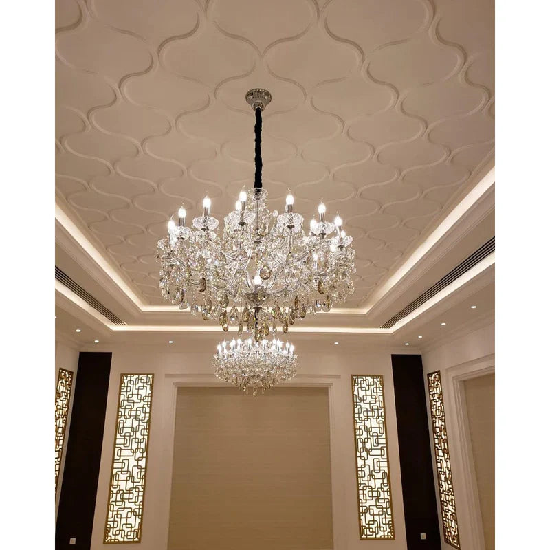 Allumage Extra Wide Classic Crystal Chandelier