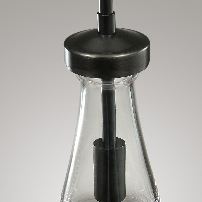 Raindrop 3-Light Rod Round Chandelier