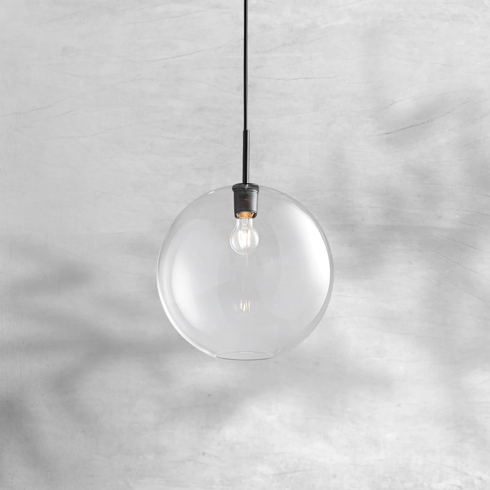 Utilitaive Globe Shade Pendant 8"11"14"