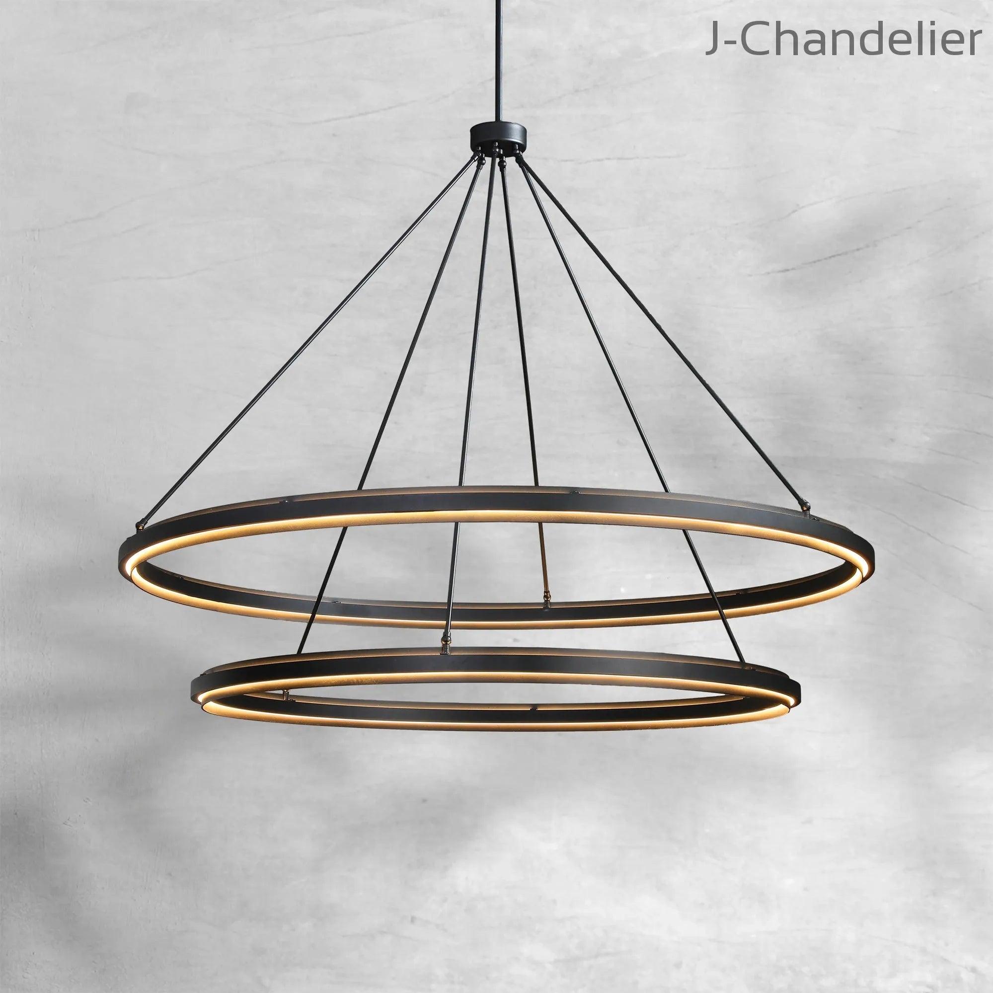 Peral Round Chandeler 36", 48", 60"