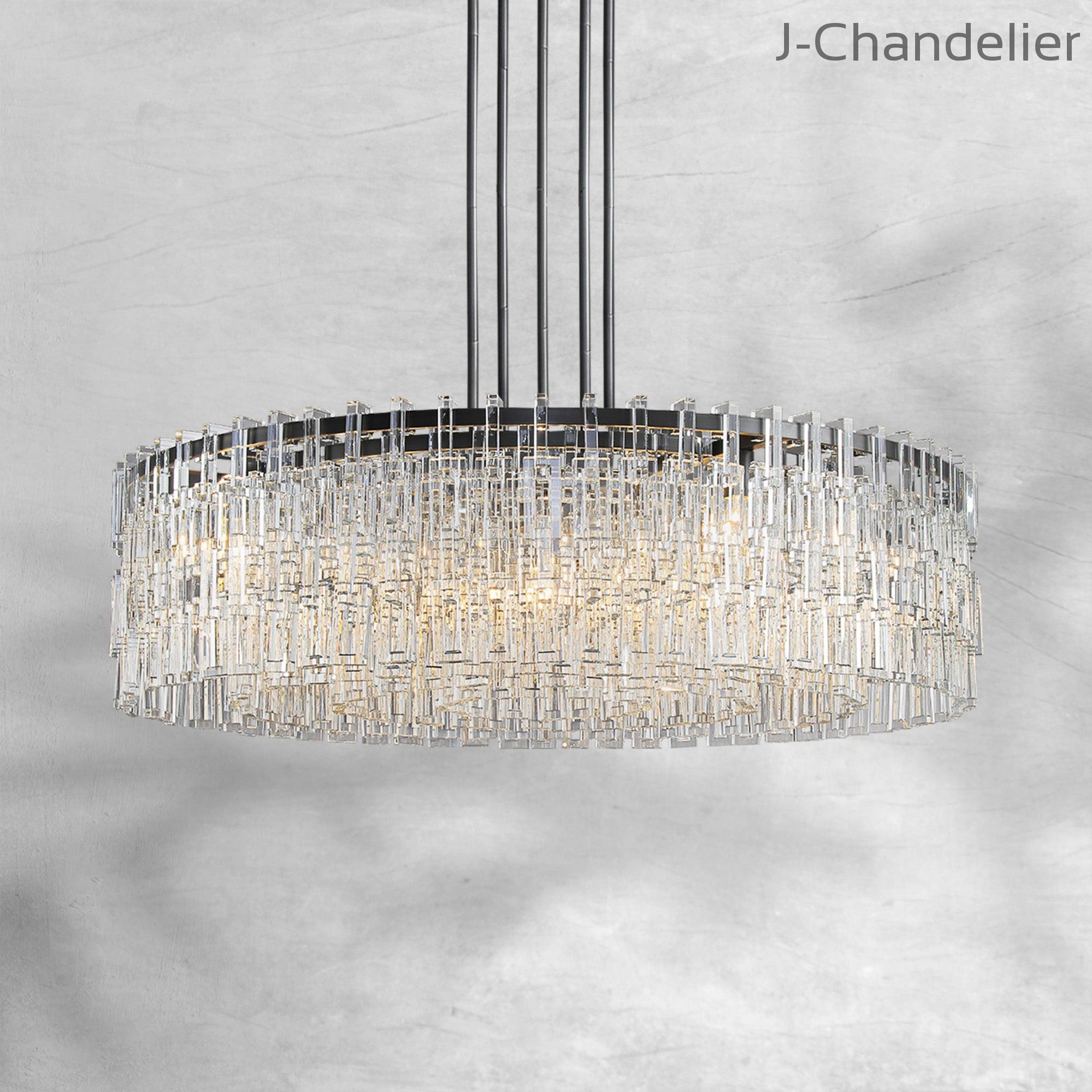 Marigan Modern Round Chandelier 48"