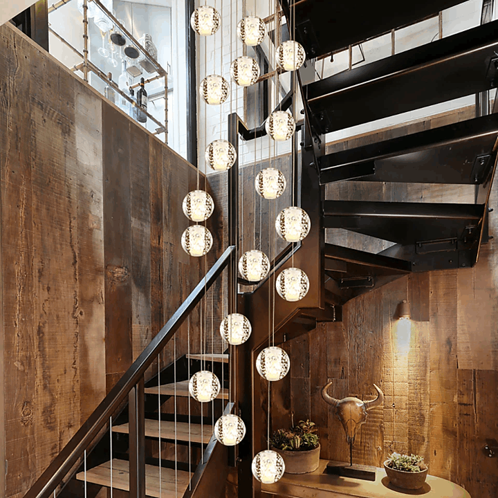 Adonis Suspension Water Drop Chandelier（ 43-Light customized） - Melin Lamps
