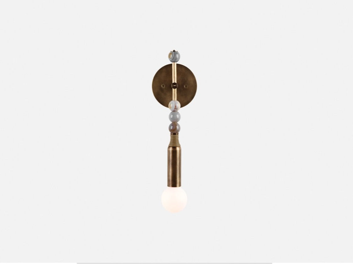 PATUS TALISMAN 1 SCONCE H19” x W5.5" x D4”