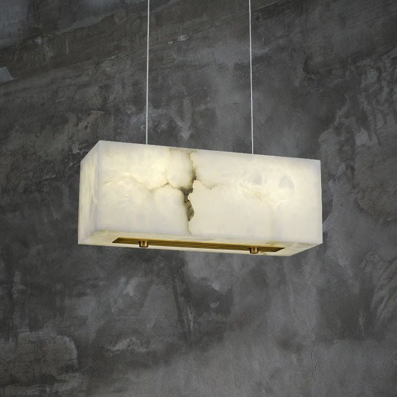 Alabaster Dining Room Chandelier