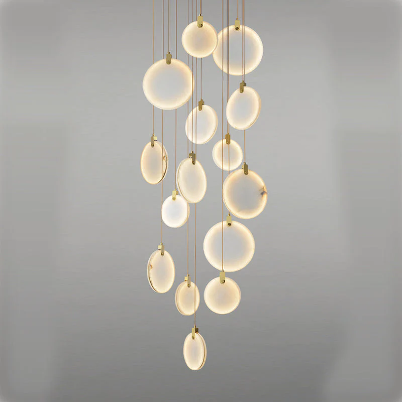 Alabaster Cuboid Dining Room Chandelier,Dining Room Chandelie