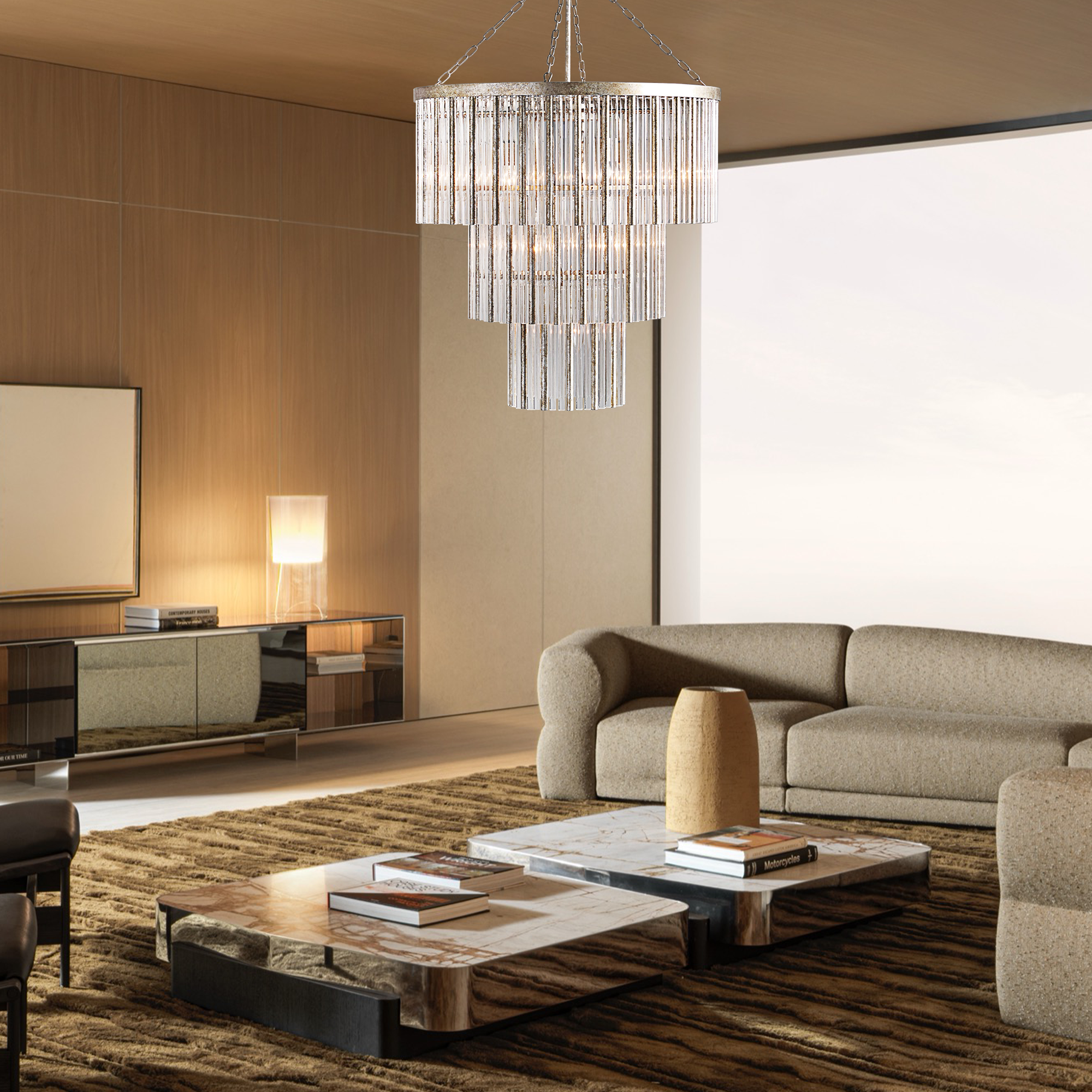 Andalucia 3-Tier Chandelier