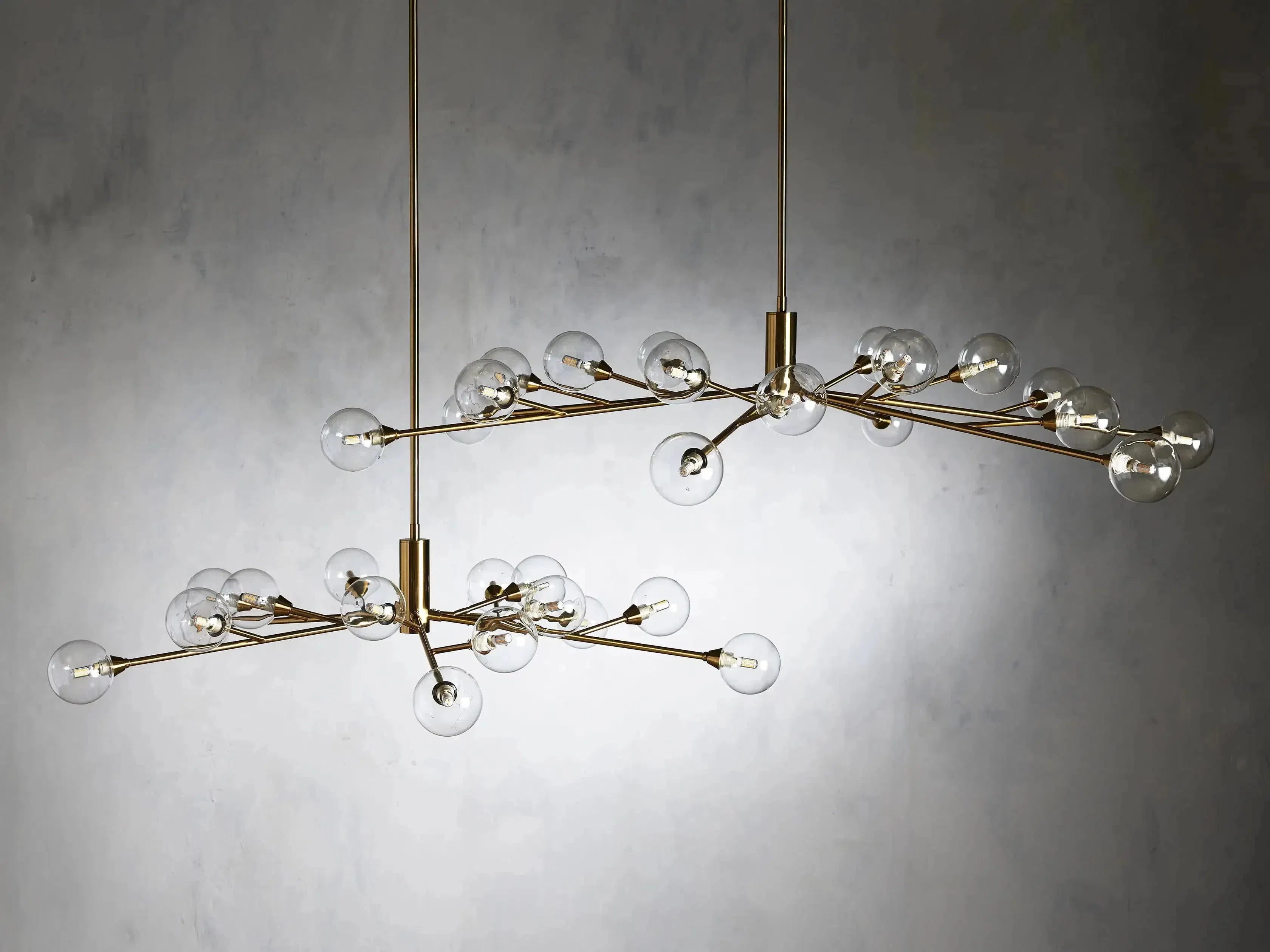 Apollo Round Chandelier 36"47"59"