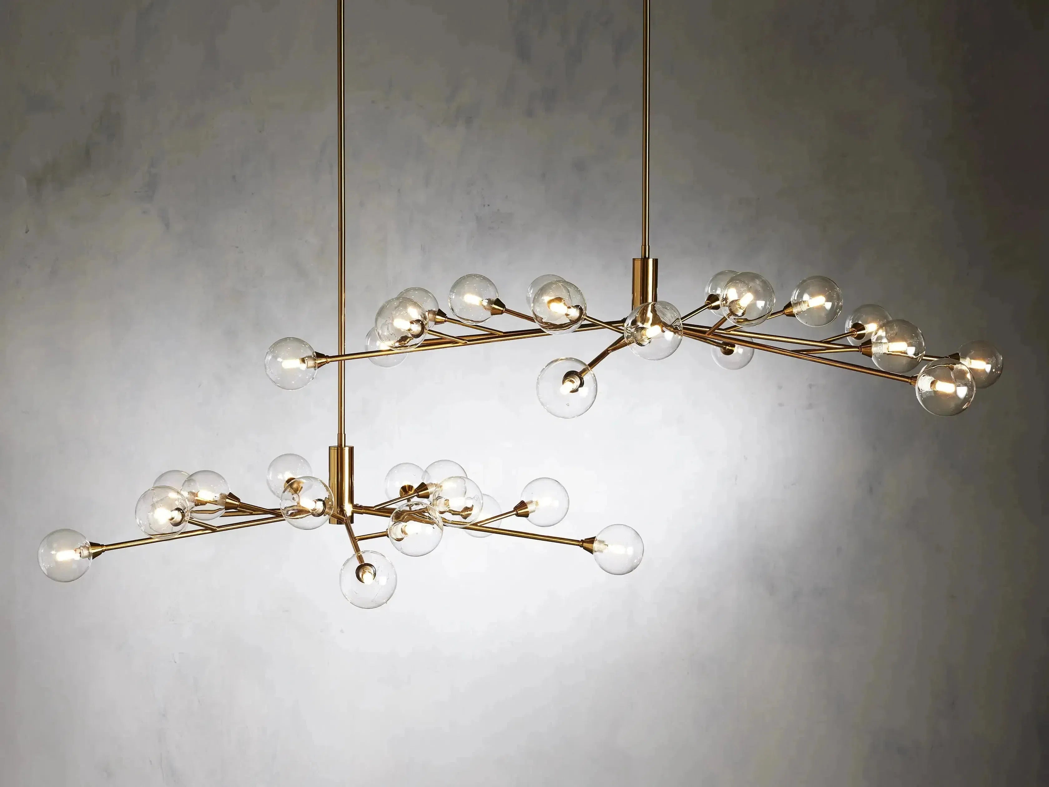 Apollo Round Chandelier 36"47"59"