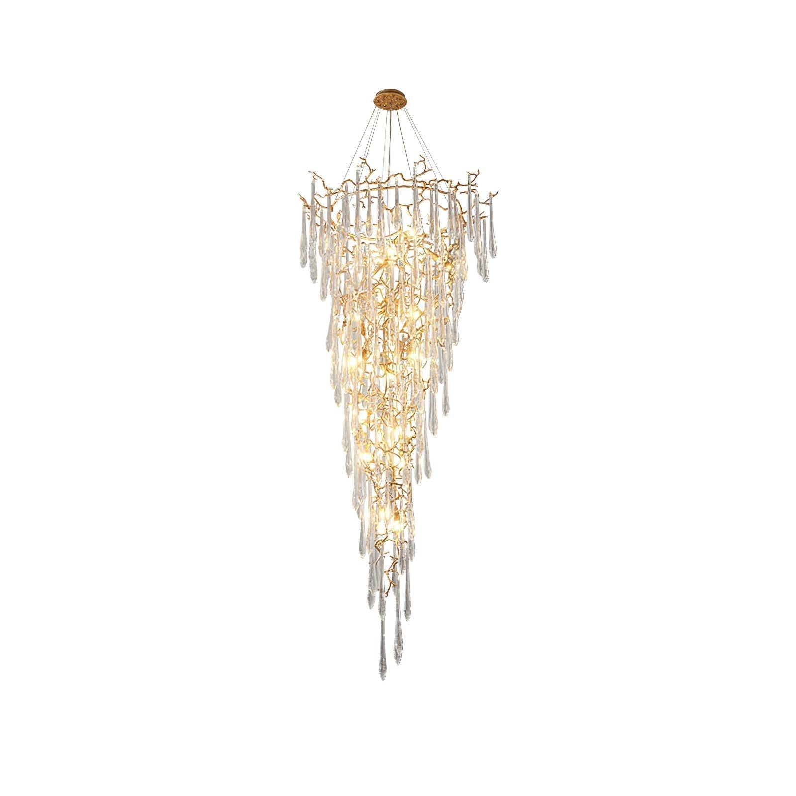 JC Aqua Parable Chandeliers
