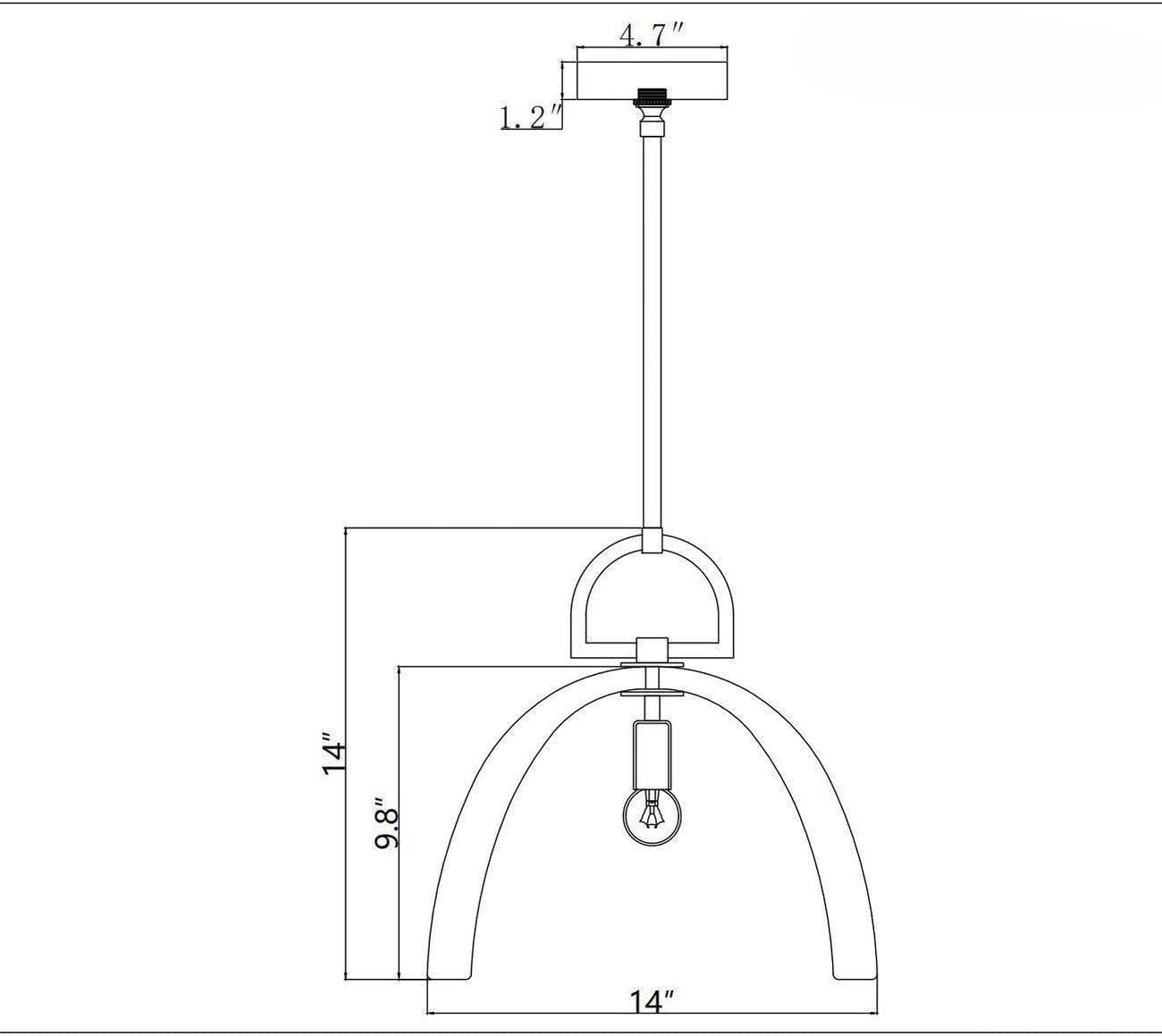 Botanyst Dome Pendant 7"11"14"