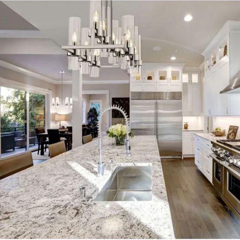Bria Art Rectangle Chandelier - jchandelier