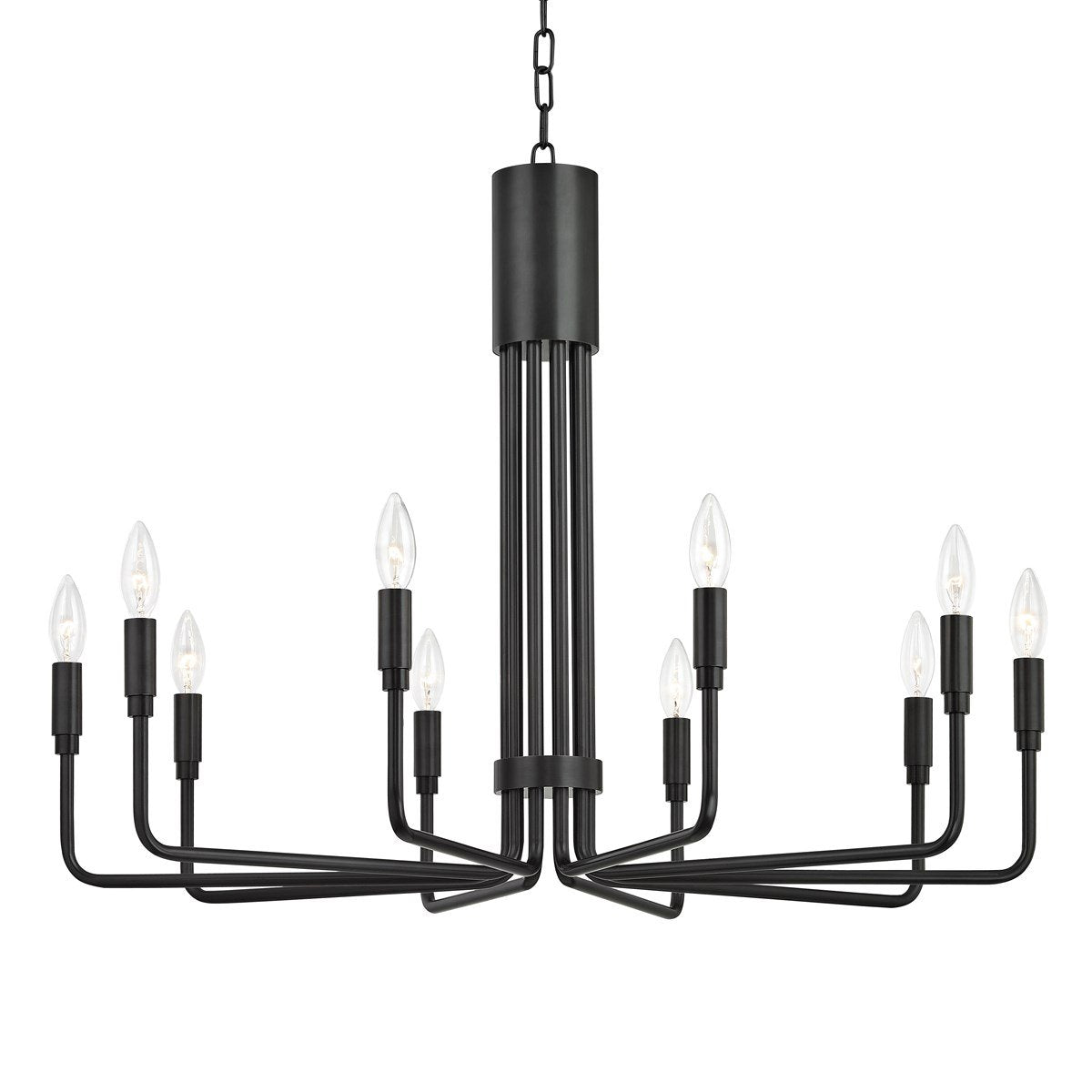 JC Brigitte Modern Brass Chandelier