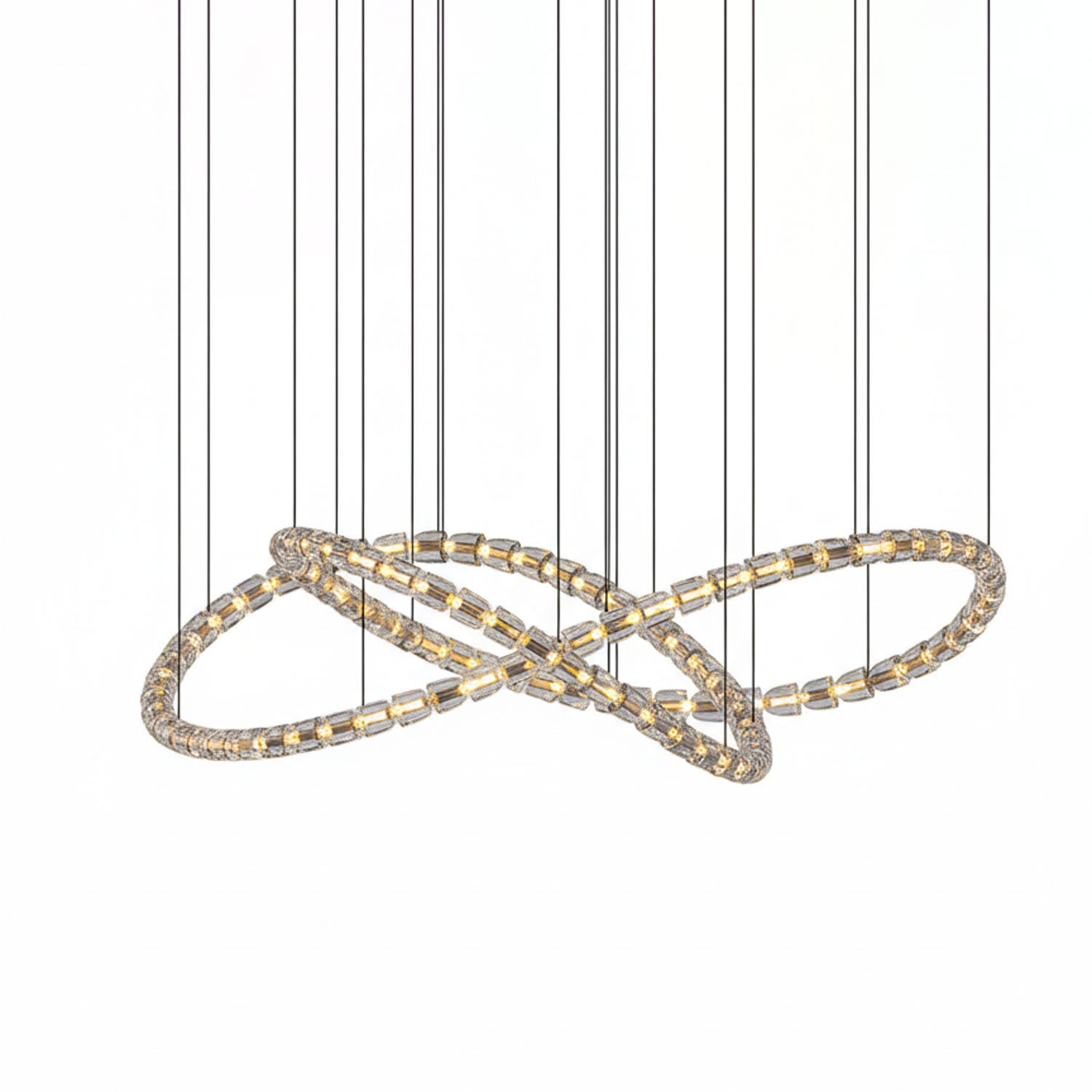 Gabriel Gold Crystal Chandelier