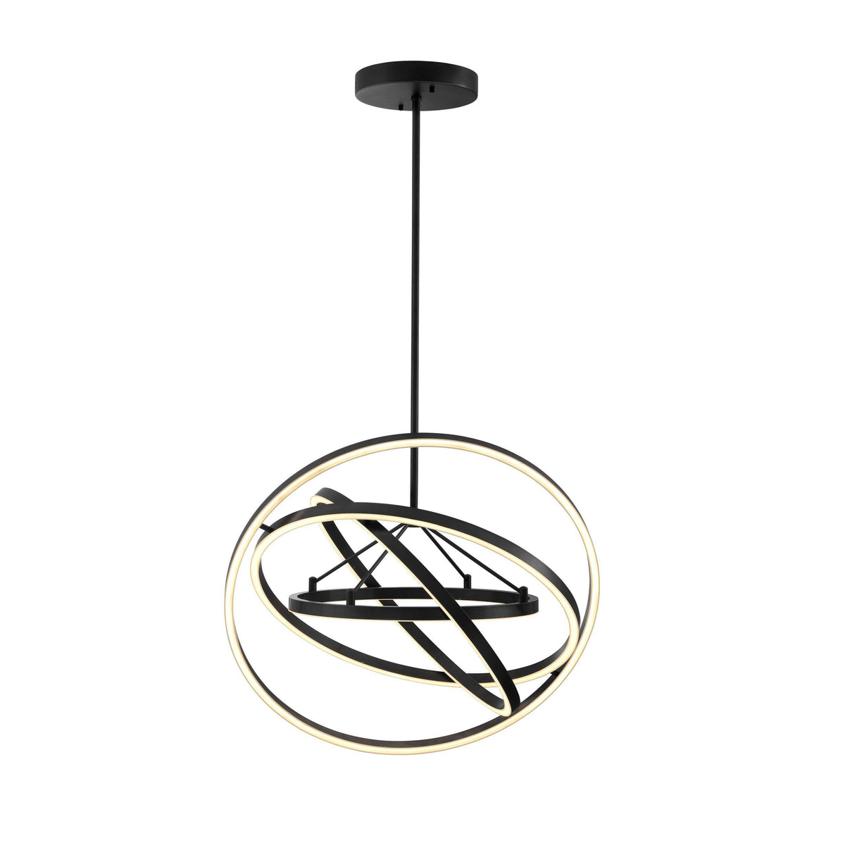 Cooper Modern Brass Chandelier - Brass/Bronze