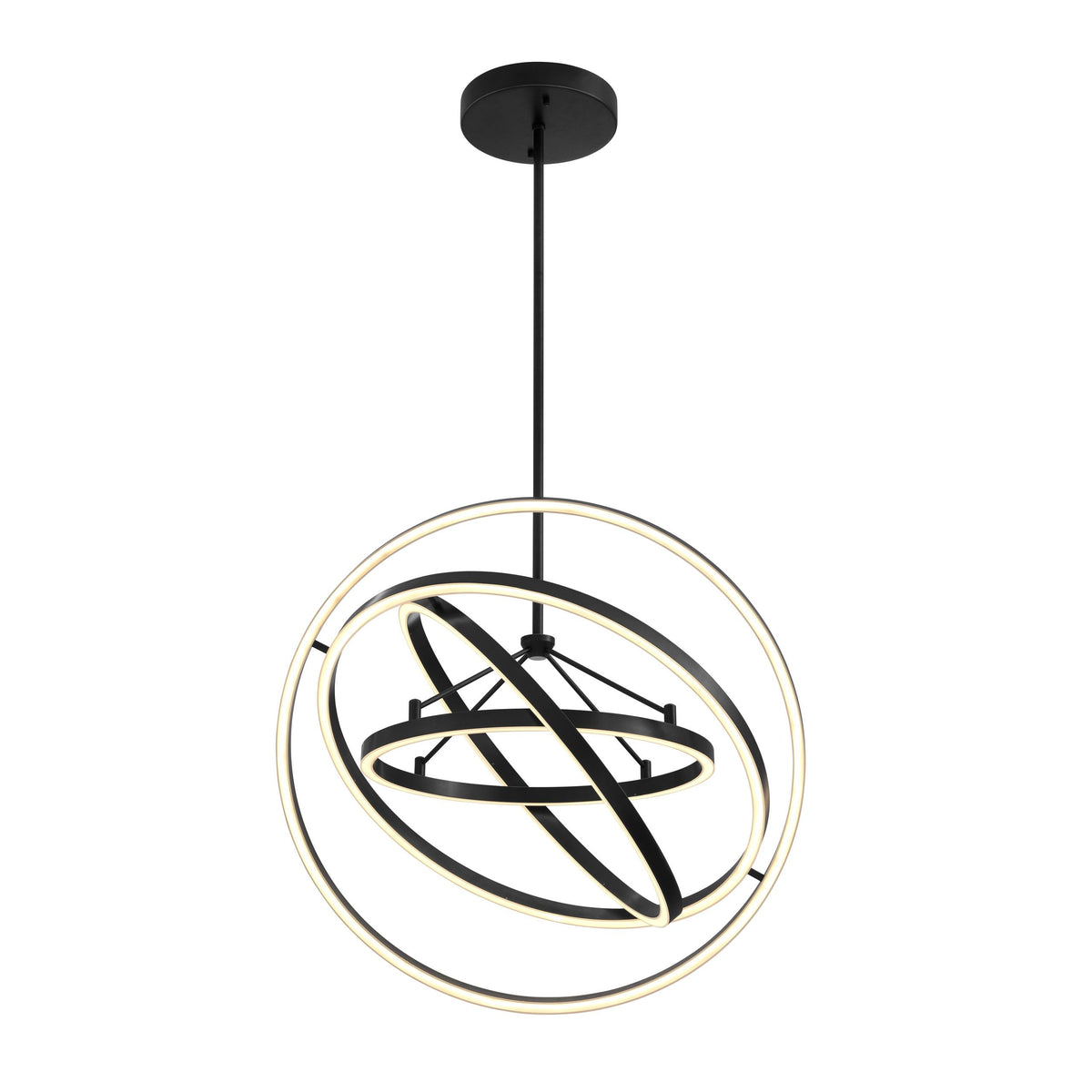 Cooper Modern Brass Chandelier - Brass/Bronze