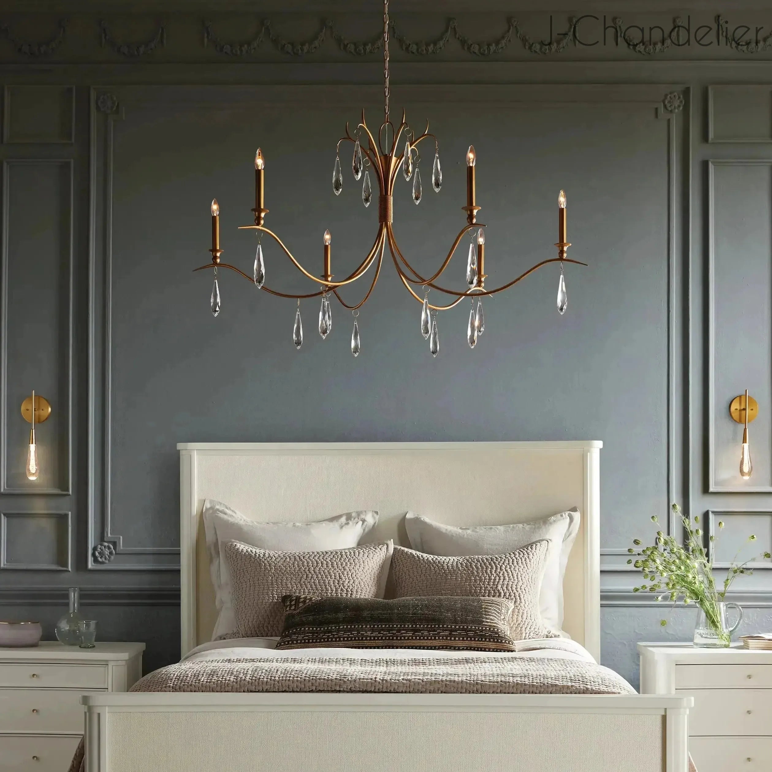 Celine Chandelier 36'' 59''