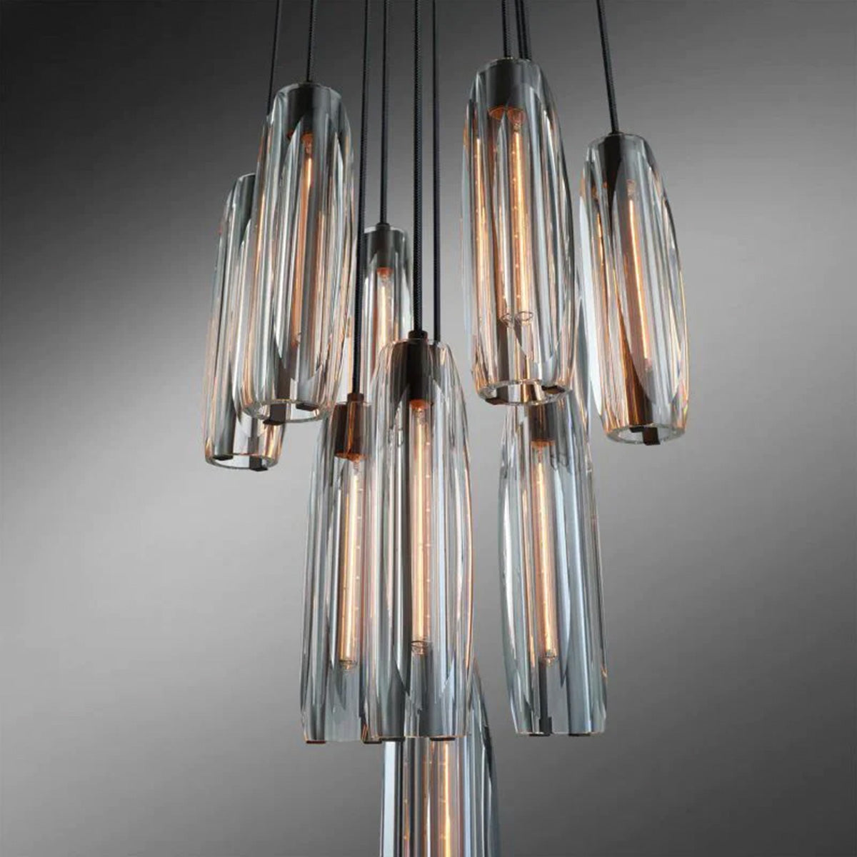 Chapt Crystal 10-Light Round Chandelier