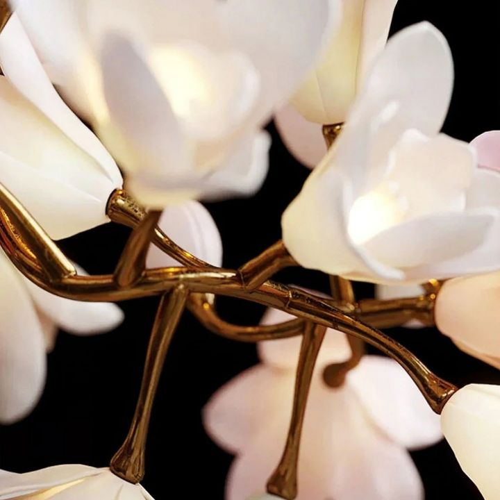 Flower Circular Blossom Chandelier