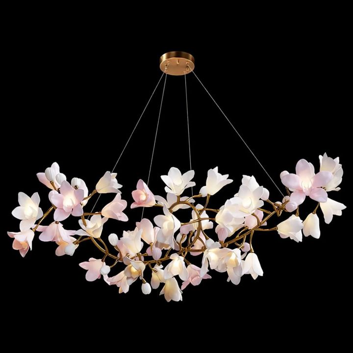 Flower Circular Blossom Chandelier