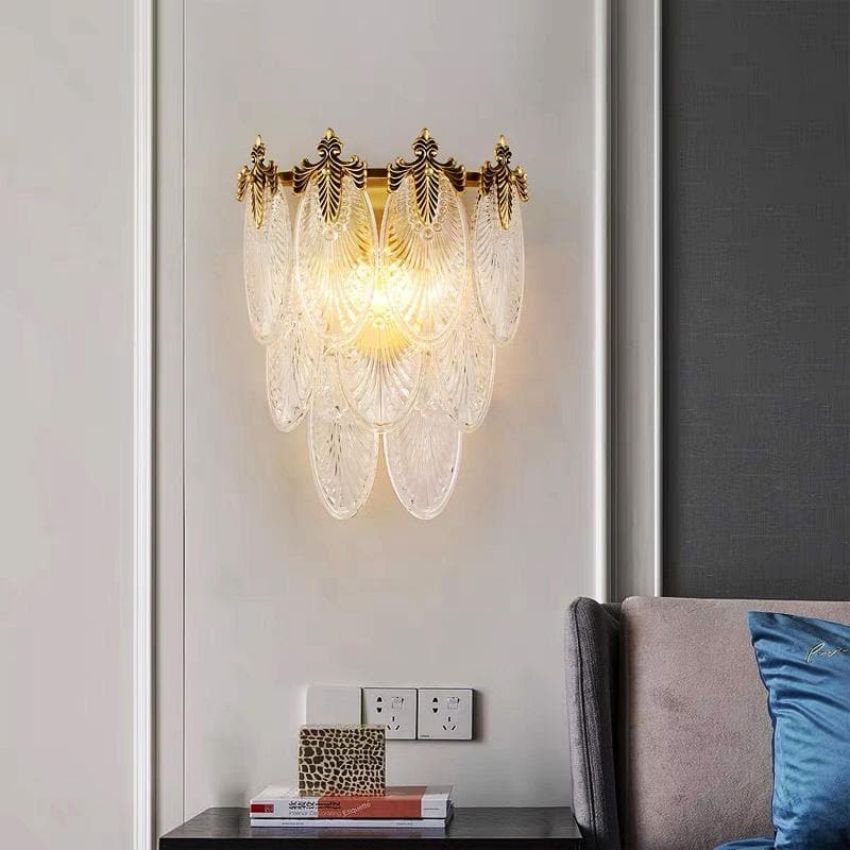 JC Nimbus Classic Retro Art Crystal Wall Lamps