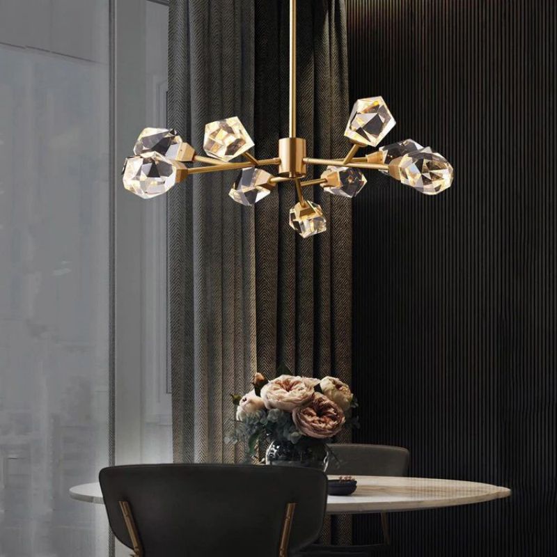 JC Nicole Crystal Modern Chandelier