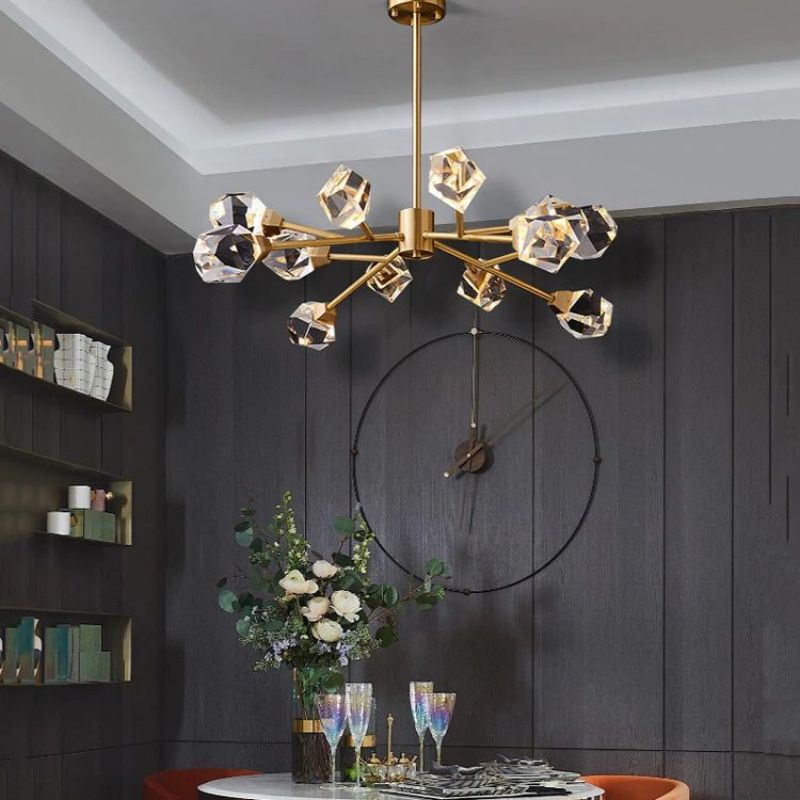 JC Nicole Crystal Modern Chandelier