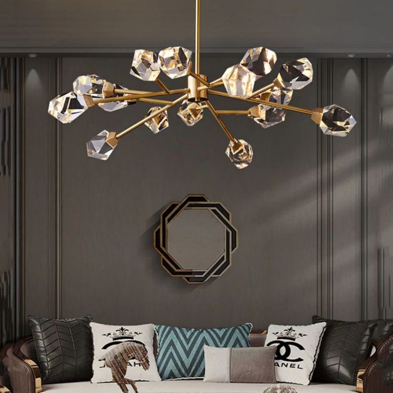 JC Nicole Crystal Modern Chandelier