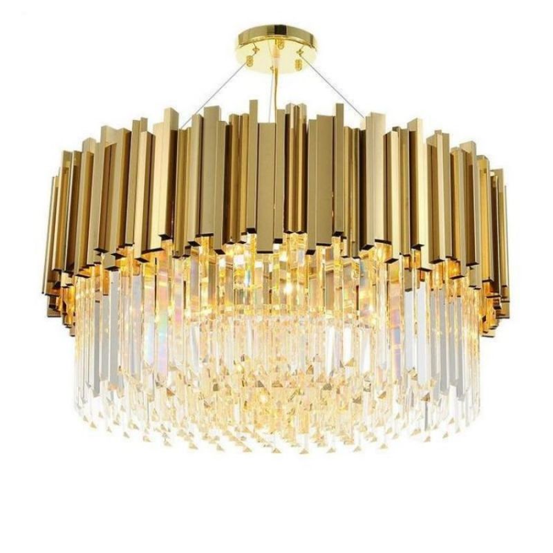 Natasha Charles Crystal Round Chandelier