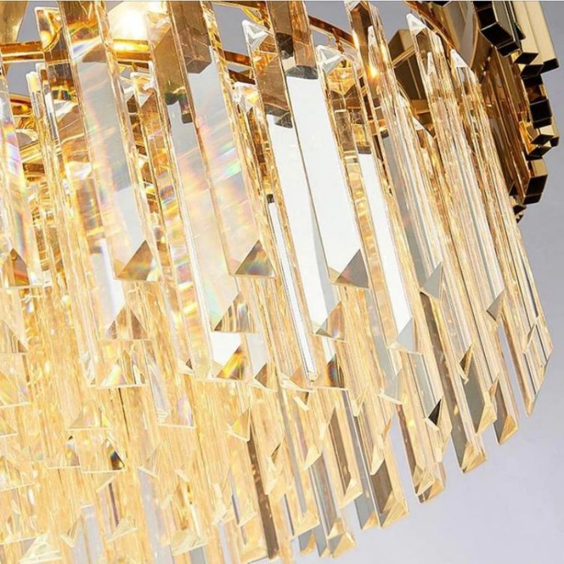 Natasha Charles Crystal Round Chandelier