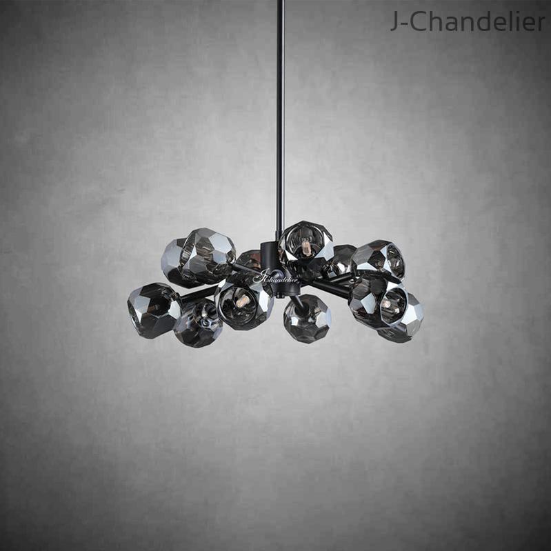 Bille De Crystal Round Chandelier 24"