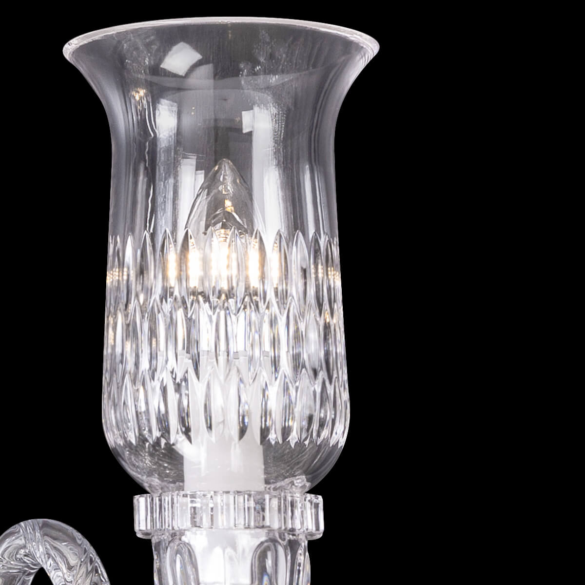 Bakala Elegance Crystal Cup Wall Sconces