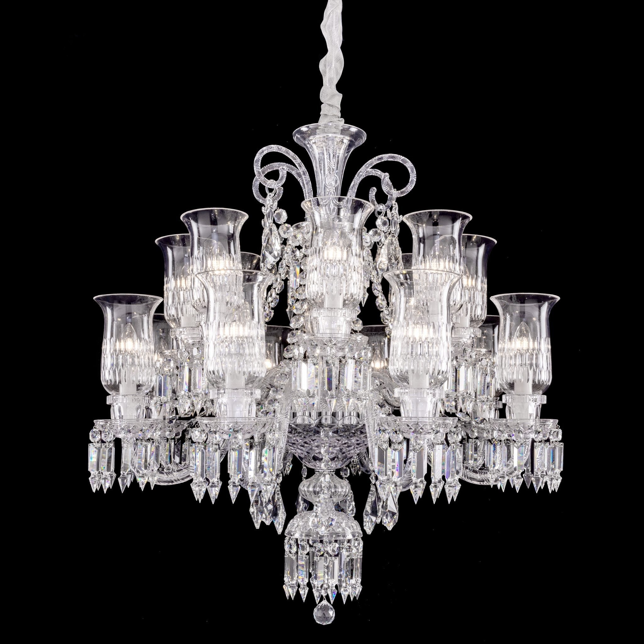 16 lights New Baccarat crystal chandelier