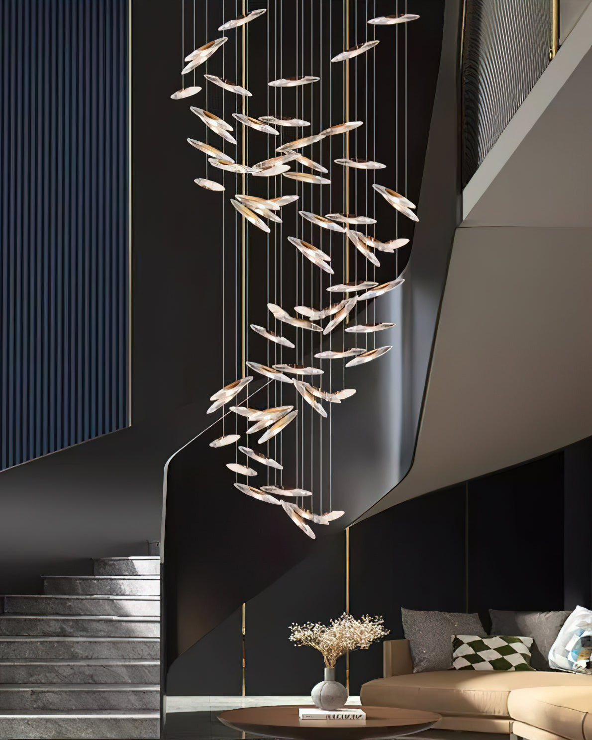 Calliope Modern Moonlight Whispers Chandelier