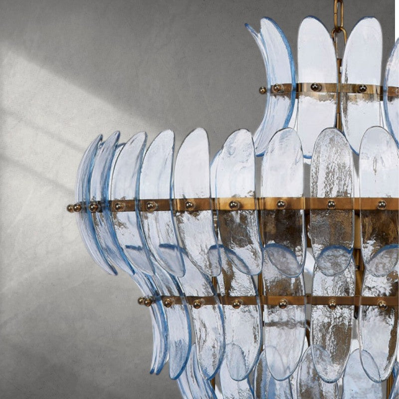 Arcade 10-Light Blown Glass Chandelier