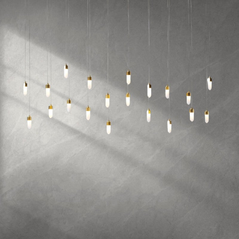 Leo Chandelier-20 Drop Rectangle