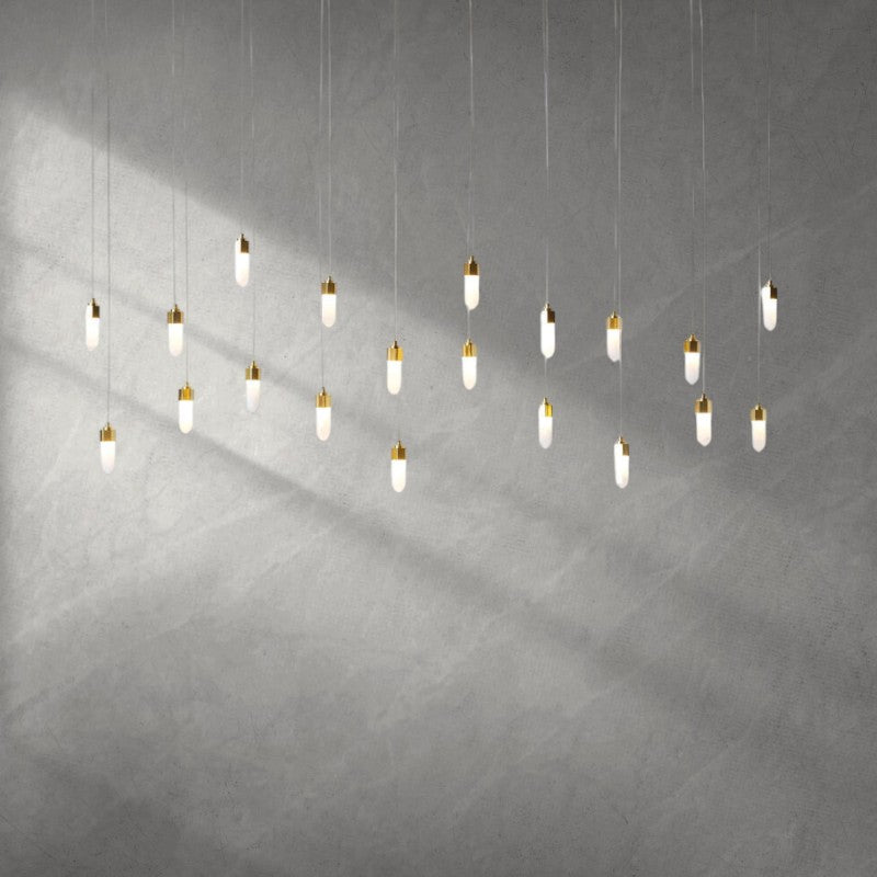 Leo Chandelier-20 Drop Rectangle