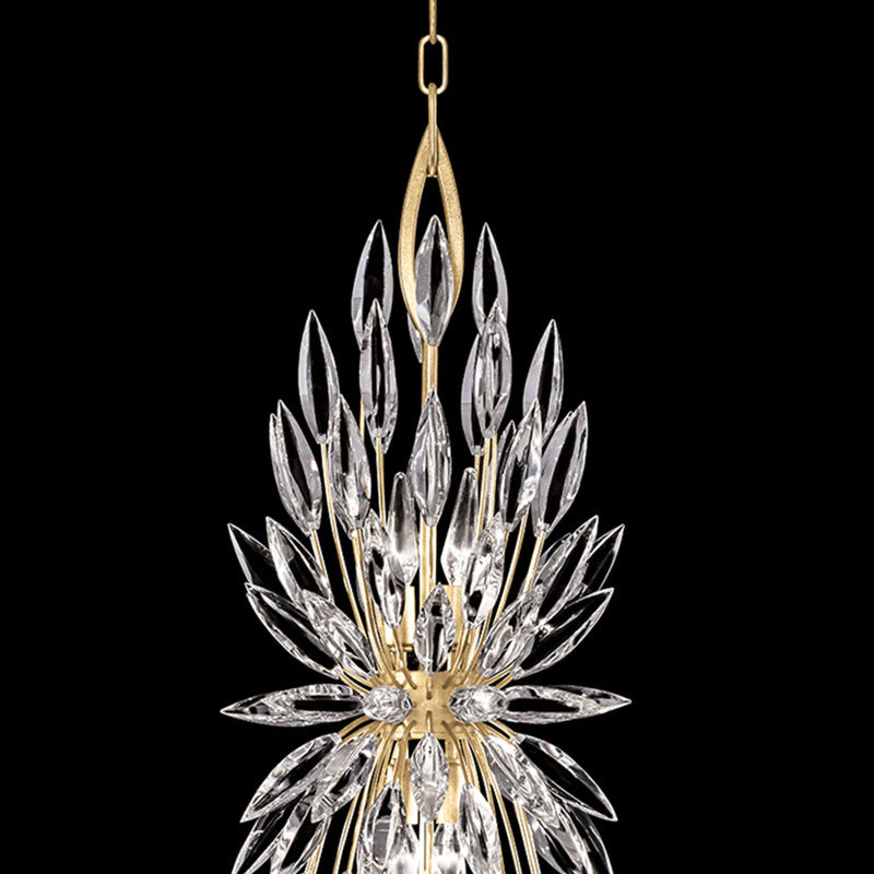 Lily Bud Long Chandelier