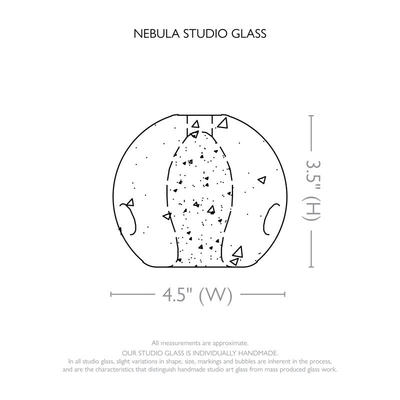 Nature-inspired round crystal Chandelier