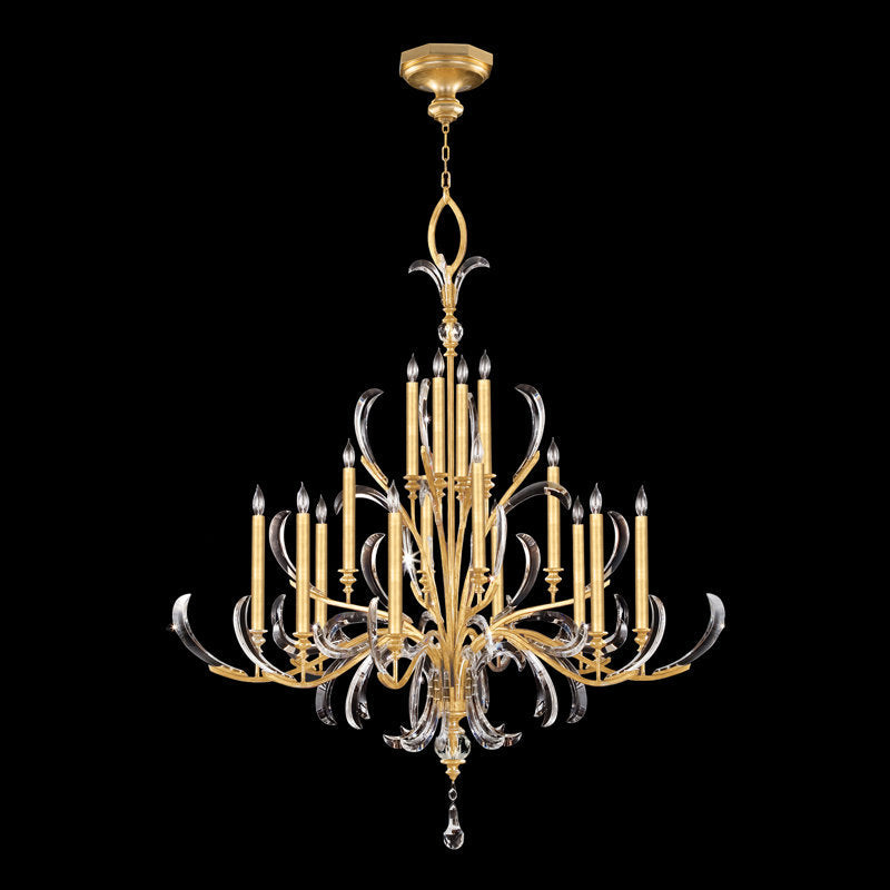 Beveled Arcs 16 - Light Chandelier