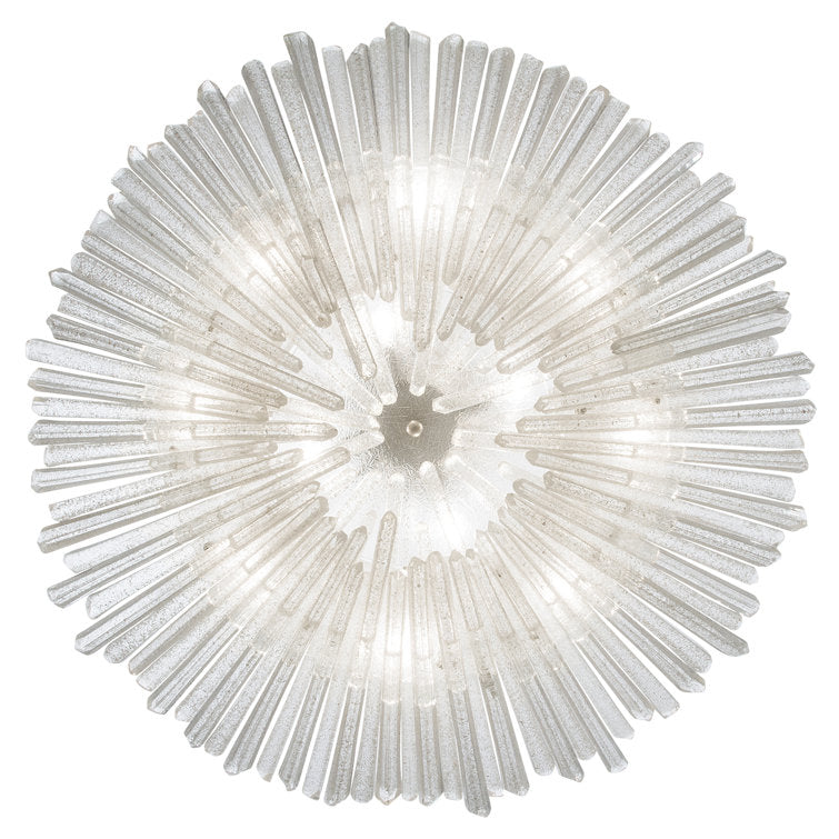 Diamantina 32" Round Chandelier, 8-Light Crystal Chandelier, Elegant Luxury Lighting