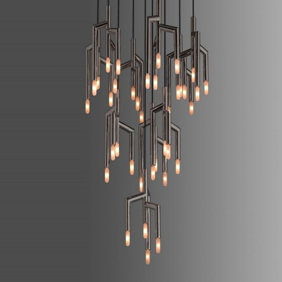 Flora 10 Light Cirular Chandelier - Oasislives