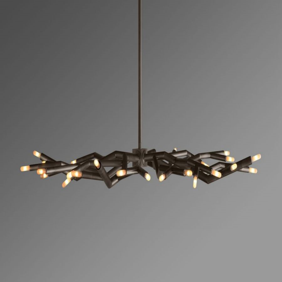 Flora Circular Chandelier - Oasislives
