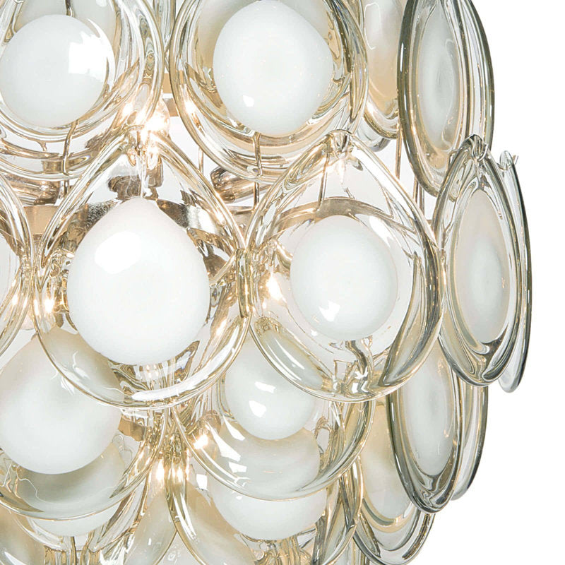 Regina Andrew Diva Chandelier: Modern Glamour, Gray Finish for Elegant Interiors