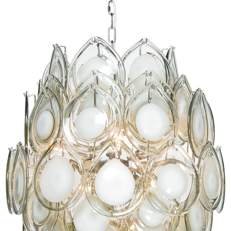 Regina Andrew Diva Chandelier: Modern Glamour, Gray Finish for Elegant Interiors