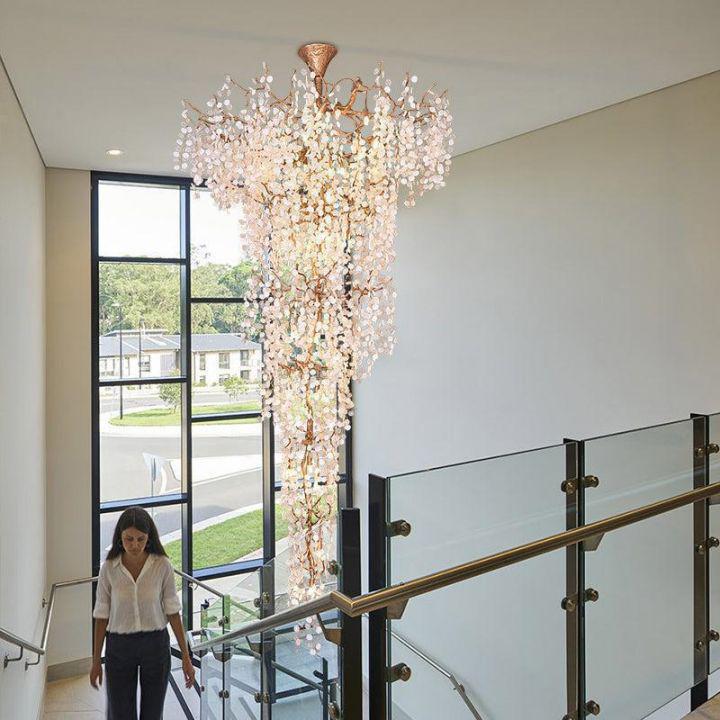 Ardent Branch Crystal Modern Large Branch Chandelier - Merlin Lamps