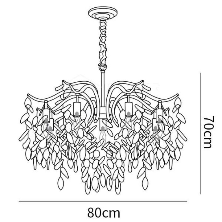 JC Dorale Modern Chandelier